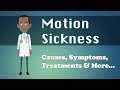 Motion Sickness Causes Symptoms Treatments More
