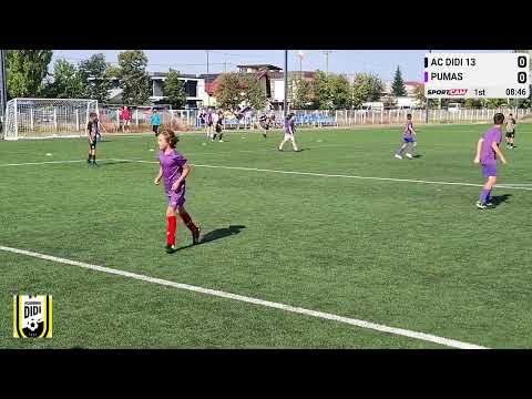 2025-09-07 Academia Didi 2013 - Pumas Iasi 8-0 (meci de clasament, Iasi Elite Juniors Cup)