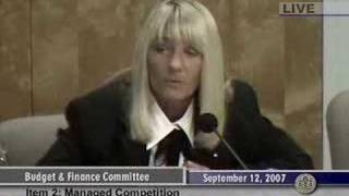 Managed Competition - Donna Frye