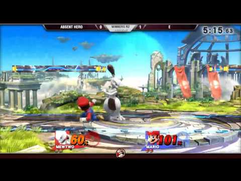 VS Weekly 5/12/16 - Winners R2 - Absent Hero (Mewtwo) vs. E (Mario) - Smash 4
