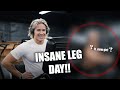 DESTORYING MY LEGS w/ GF (maybe clickbait)