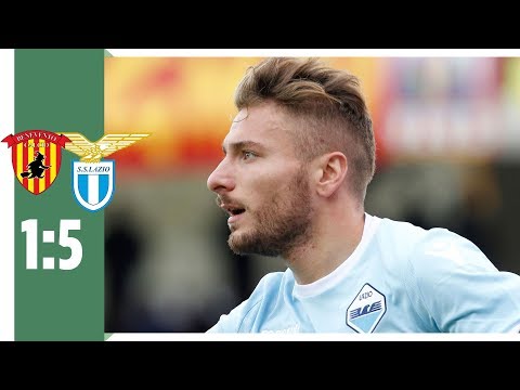 Benevento Calcio - Lazio Rom 1:5 / Immobile und Co. überrollen Benevento