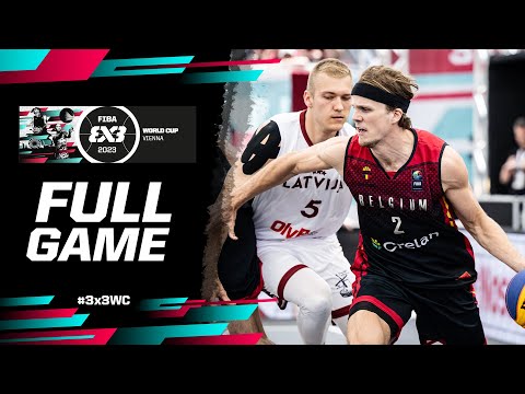 Latvia 🇱🇻 vs Belgium 🇧🇪 | Men Knockouts | Full Game | FIBA 3x3 World Cup 2023