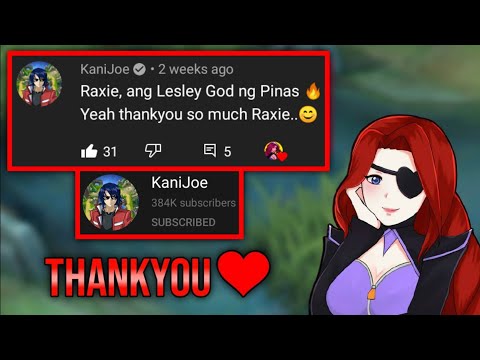THIS WHY THEY CALL ME "LESLEY GODS" | LESLEY FREESTYLE MONTAGE | RAXIE | MLBB