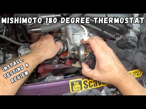 Mishimoto 180 Degree Low Temp Thermostat Info, Install, Testing and Review for the Dodge 392 Hemi