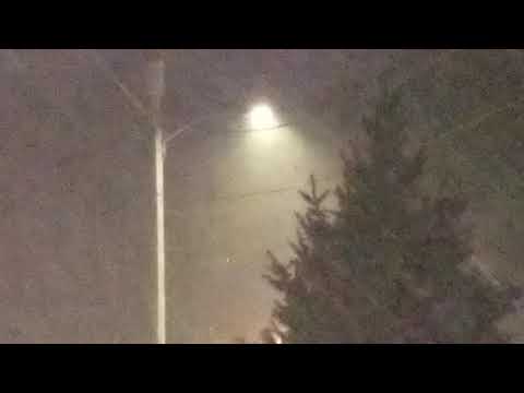 Winter storm Maya Blowing snow Linn County Iowa February 12 2019