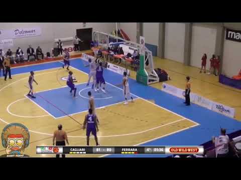 Il finale di Cagliari - Ferrara SerieA2 2018-2019