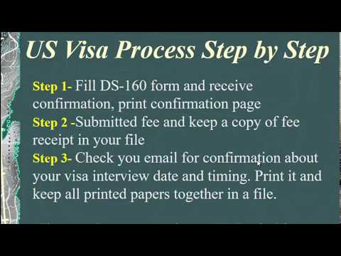 US Tourist Visa Interview Process | US Consulate Interview Video