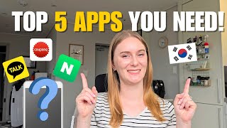 Thumbnail for Top 5 Apps You NEED Before Coming to Korea — Foreigner Guide