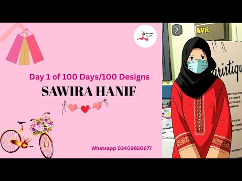 Day 1 of 100 | Elegant Custom Name Bracelet Design 💖 | Handmade by Sawira Hanif