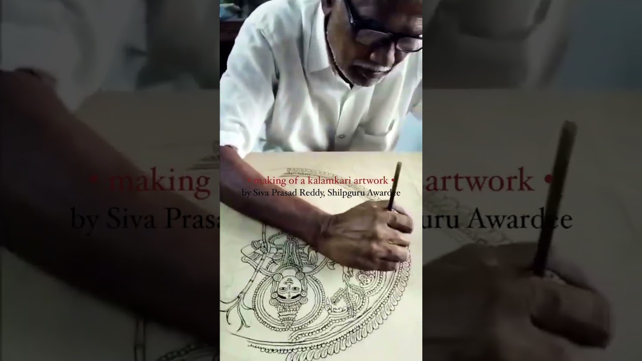 Learn Kalamkari Art Online | Making of a Kalamkari Painting | Indian Art | DIY Art | Kalamkari Art