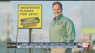 I-Team: Lumber Liquidators CEO resigns