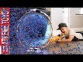 Coles One Billion Nerf Dart Mess! Crazy Cloning Hula Hoop!