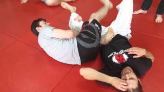Mount Escape to Straight Knee Lock