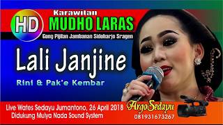 Download lagu LALI JANJINE (HD) Karawitan Mudho Laras RINI EPELEDUT & Pake KEMBAR mp3 Download lagu LALI JANJINE (HD) Karawitan Mudho Laras RINI EPELEDUT & Pake KEMBAR mp3