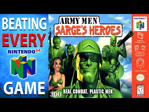 Beating EVERY N64 Game - Army Men: Sarge's Heroes (82/394)