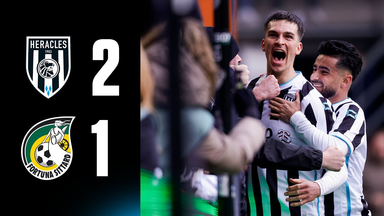 Heracles Almelo vs Fortuna Sittard Highlights