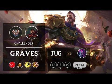 Graves Jungle vs Evelynn - TR Challenger Patch 9.21