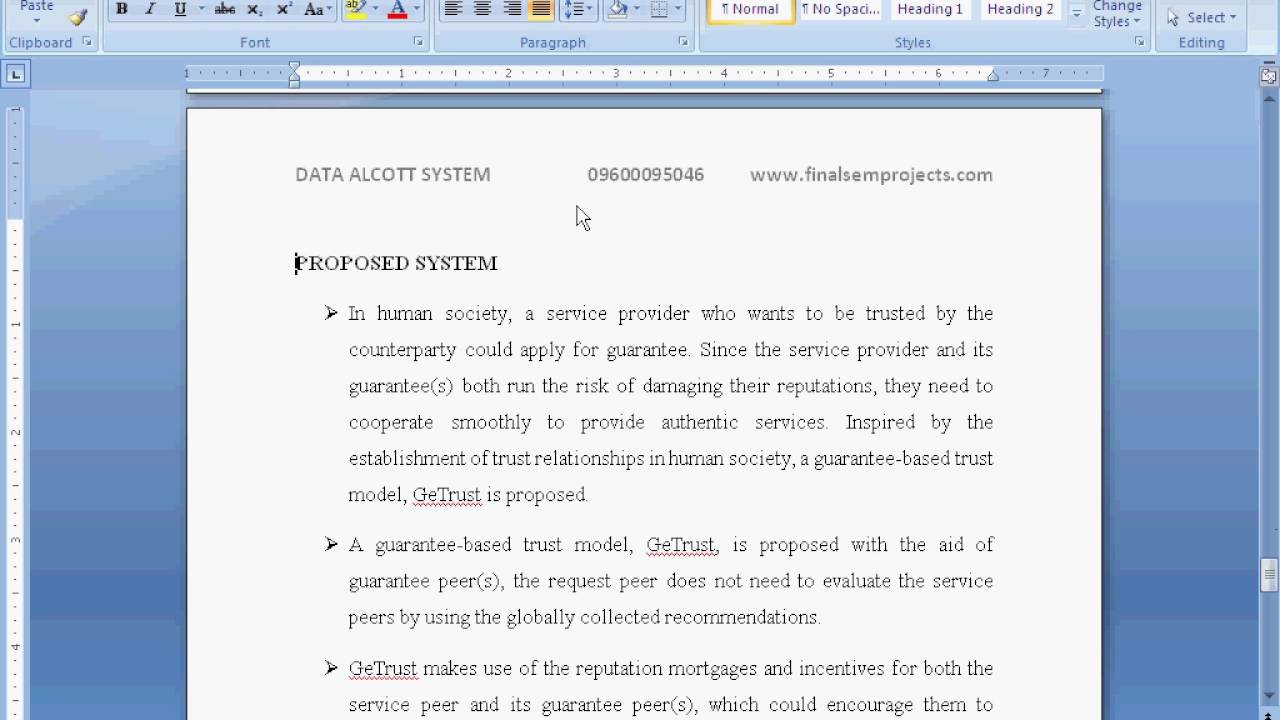 GeTrust: A guarantee-based trust model in Chord-based P2P networks