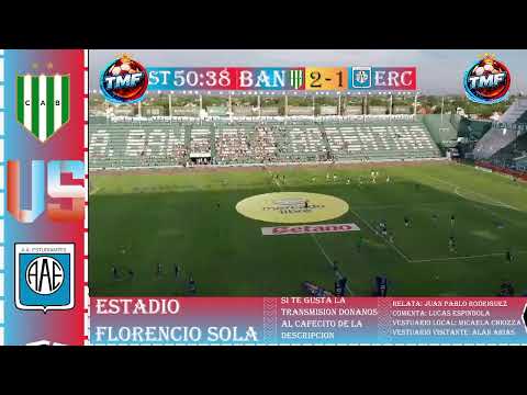 🔴BANFIELD VS ESTUDIANTES DE RIO CUARTO EN VIVO CON VIDEO🔴Torneo Apertura Fecha 3
