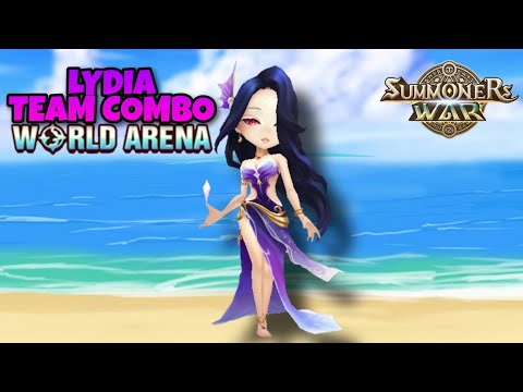 Lydia Team Combo in World Arena Ep. 2 - Summoners War