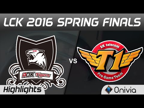 ROX vs SKT Highlights Game 3 LCK Champions 2016 Spring Finals KT ROX Tigers vs SK Telecom T1