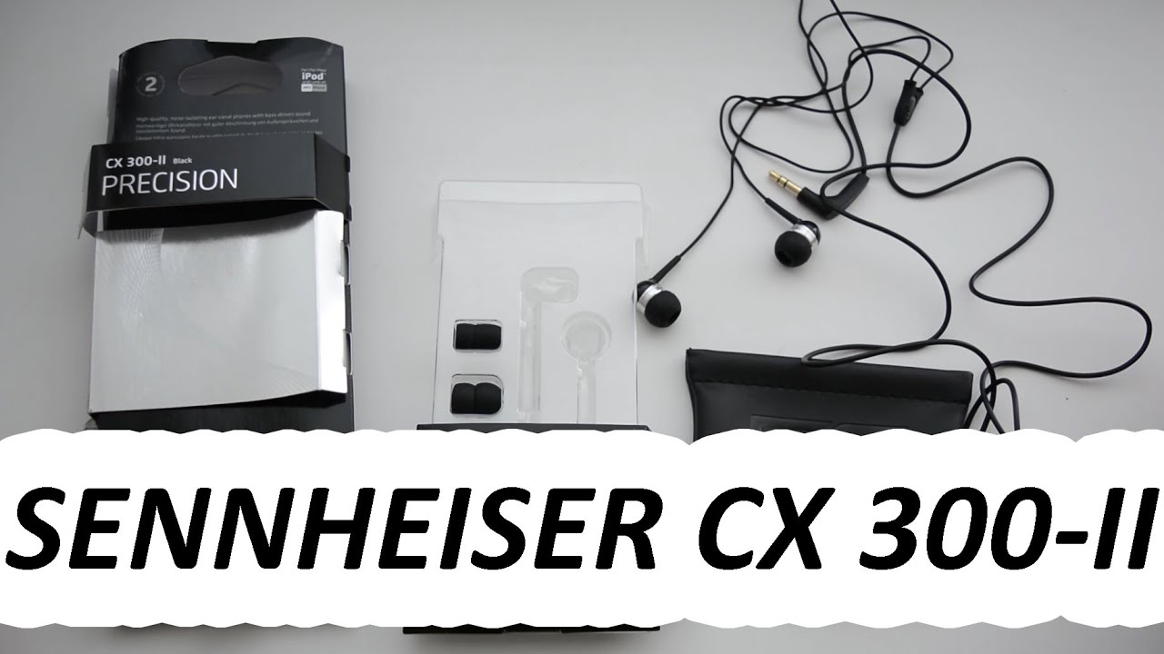 Наушники Sennheiser CX 300-II