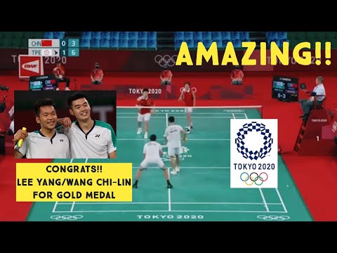 LEE YANG/WANG CHI-LIN VS LI JUNHUI/LIU YUCHEN | GOLD MEDAL OLIMPIADE TOKYO 2020
