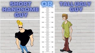 SHORT HANDSOME GUY OR TALL UGLY GUY ? ASKING #indian GIRL$ . #whatattracts #interview