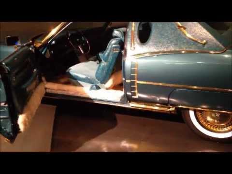 Isaac Hayes' Gold Cadillac at Stax Records Museum, Memphis