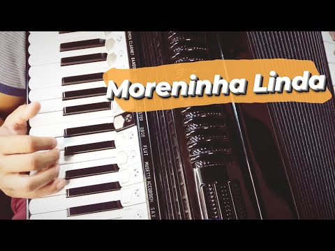 Como tocar MORENINHA LINDA no Acordeon - Aula Solo Completa