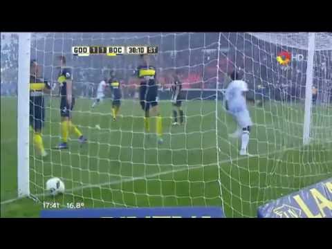 Gol de Maximiliano Correa - Godoy Cruz 1 x 1 Boca Juniors - Fecha 3 - Liga Argentina