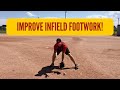 How to: Improve Baseball Infield Footwork! (3 DRILLS!!)