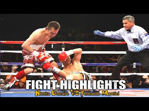 NONITO DONAIRE VS FERNANDO MONTIEL full fight Highlights
