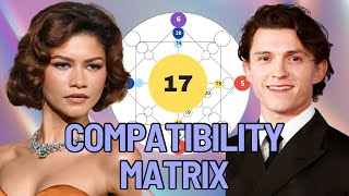 Zendaya & Tom Holland Destiny Matrix Compatibility 17 | Destiny Matrix Compatibility Chart