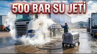 500 Bar Su Jeti Gücü | Dass HPW 500C Endüstriyel Basınçlı Yıkama Makinesi