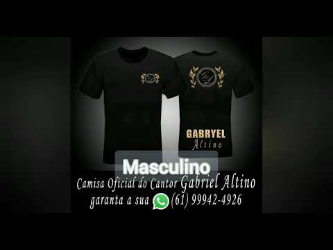 Em breve as Camisetas do Cantor Gabryel Altino vai está disponível. Aguardem
