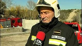 Incendio en la galería de tiro de San Sebastián de los Reyes