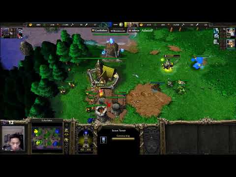 GodFather (UD) vs AtheistP (HU) - WarCraft 3 - Proxy Necroplis? - WC3414