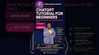 How to Use ChatGPT for Beginners (In 60 Seconds!)