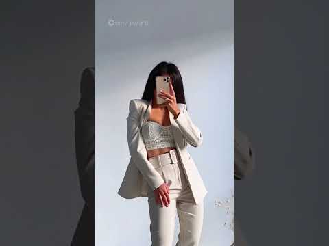 HOW TO STYLE A BEIGE WOMEN's SUIT | Latest Fashion Trends | Zara New In  | Omy Newland #shorts
