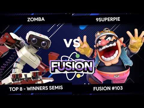 Fusion #103 - Zomba (R.O.B.) vs 9SuperPie (Wario) - Top 8 - Winners Semis