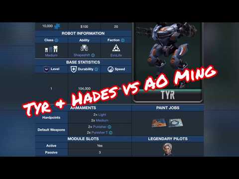 Tyr & Hades vs AO Ming!