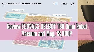 Review ECOVACS DEEBOT T80 Omni Robot Vacuum and Mop, 18,000Pa Suction, OZMO™ Roller Real-Time Mop Wa