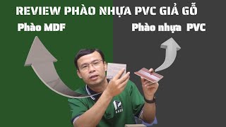 Review Phào Nhựa PVC Chân Tường Giả Gỗ  I KORIFURNITURE