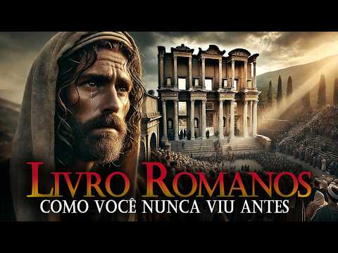 Livro de Romanos na bíblia falada revela a graça de Cristo na história. 57 d.C