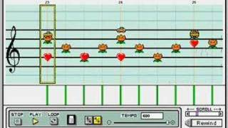The Unbeliever (solo) by Edguy in Mario Paint Composer