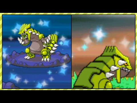 [Live] Shiny Groudon after 9752 SRs! [PokemonSoulSilver]