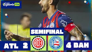 Atlético-BA x Bahia.  Campeonato baiano 2026. Gols e melhores momentos.