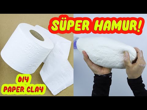 , title : 'BU HAMURLA HAYALİNİZİN GÖTÜRDÜĞÜ YERE GİDİN! (Kağıt Hamuru Nasıl Yapılır?) How To Make Paper Clay'